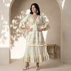 Beadora Lurex Maxi Dress