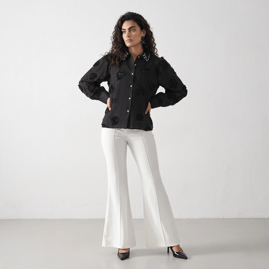 Pearl Embellished Shirt