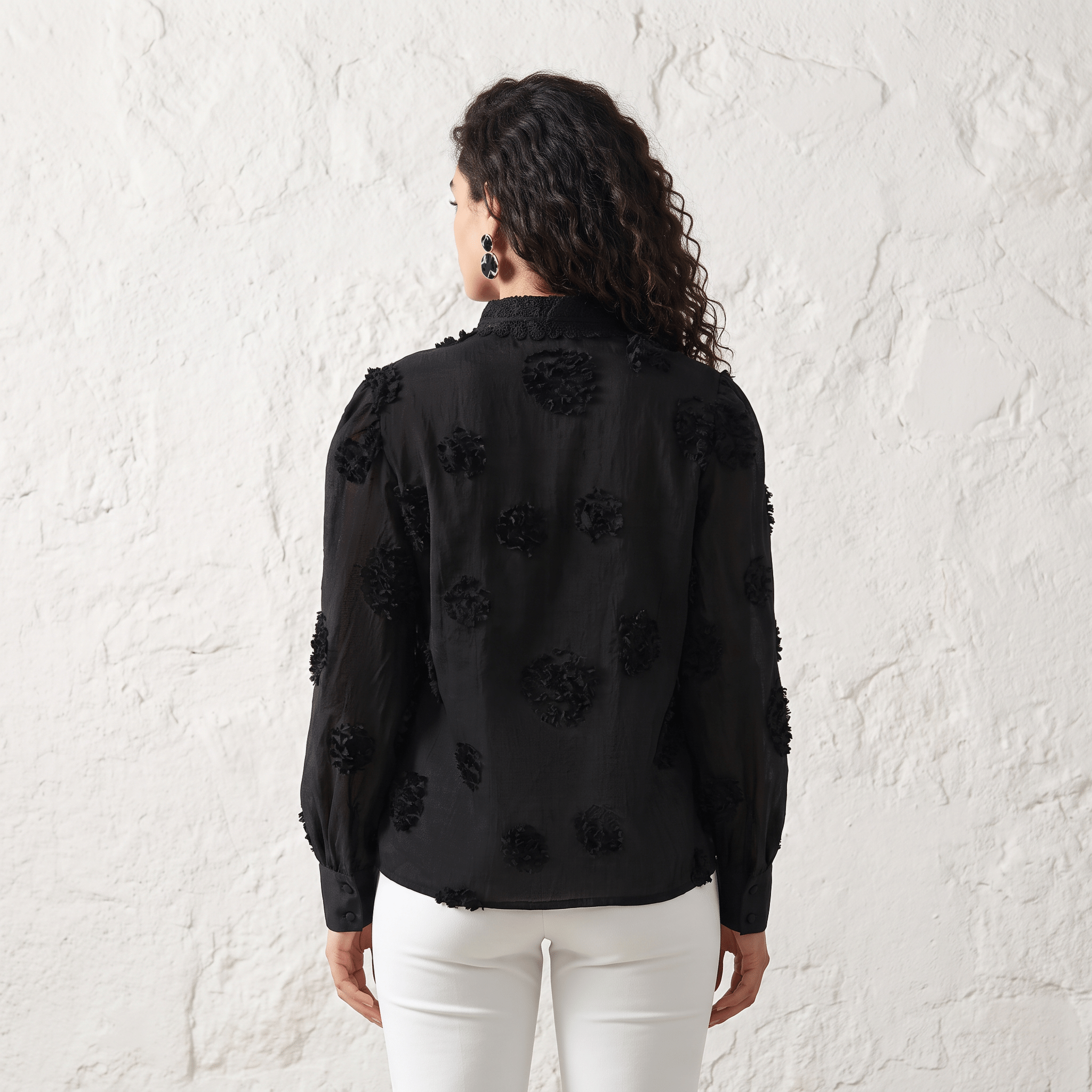 Pearl Embellished Shirt