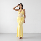 Ruched Bodice Maxi Dress