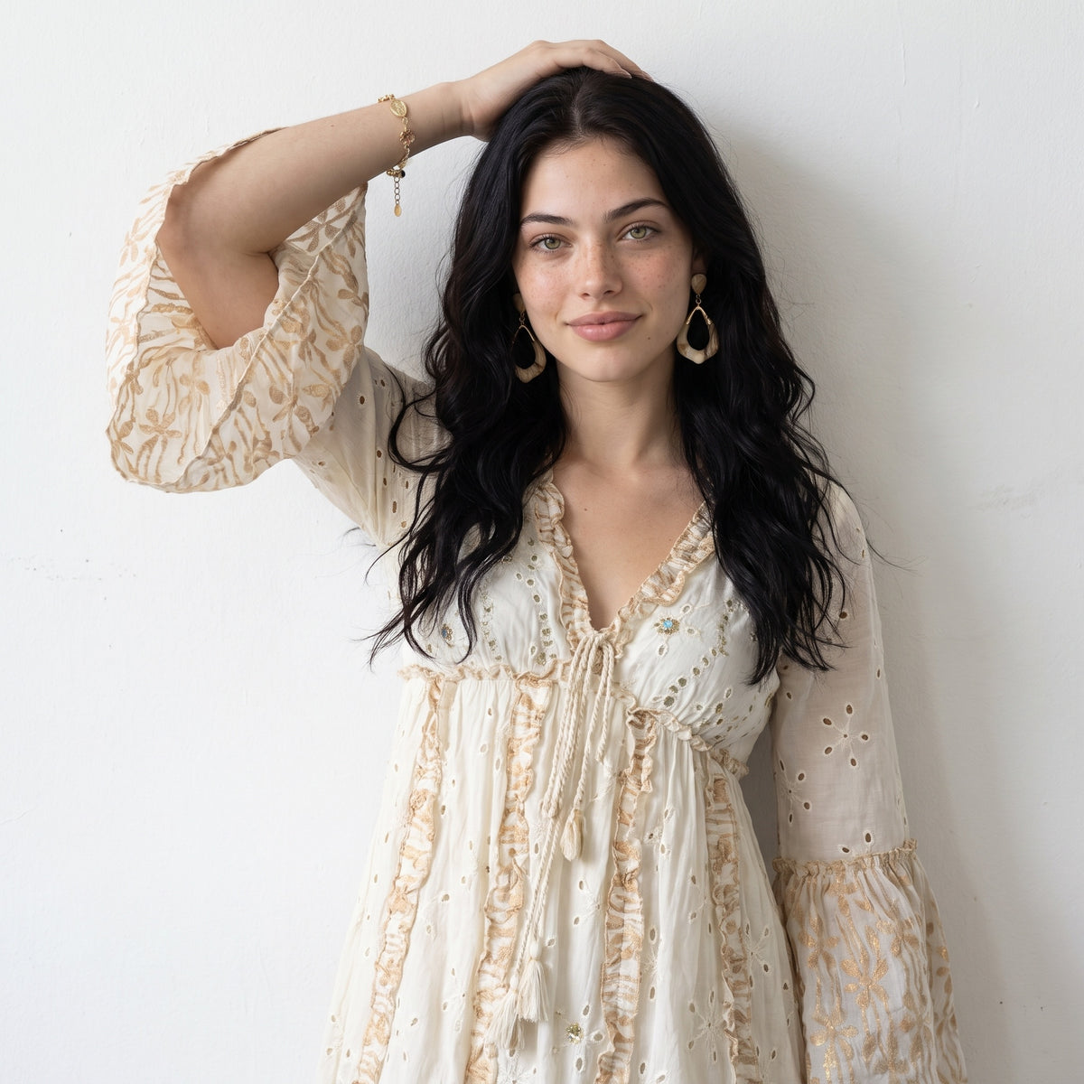 Sequined Serenity Maxi Dress