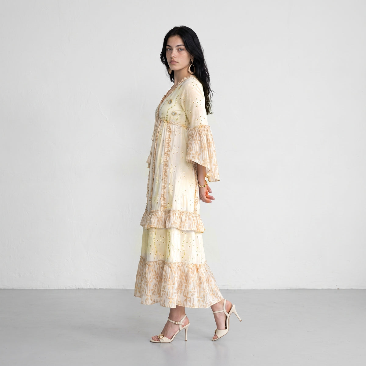 Sequined Serenity Maxi Dress