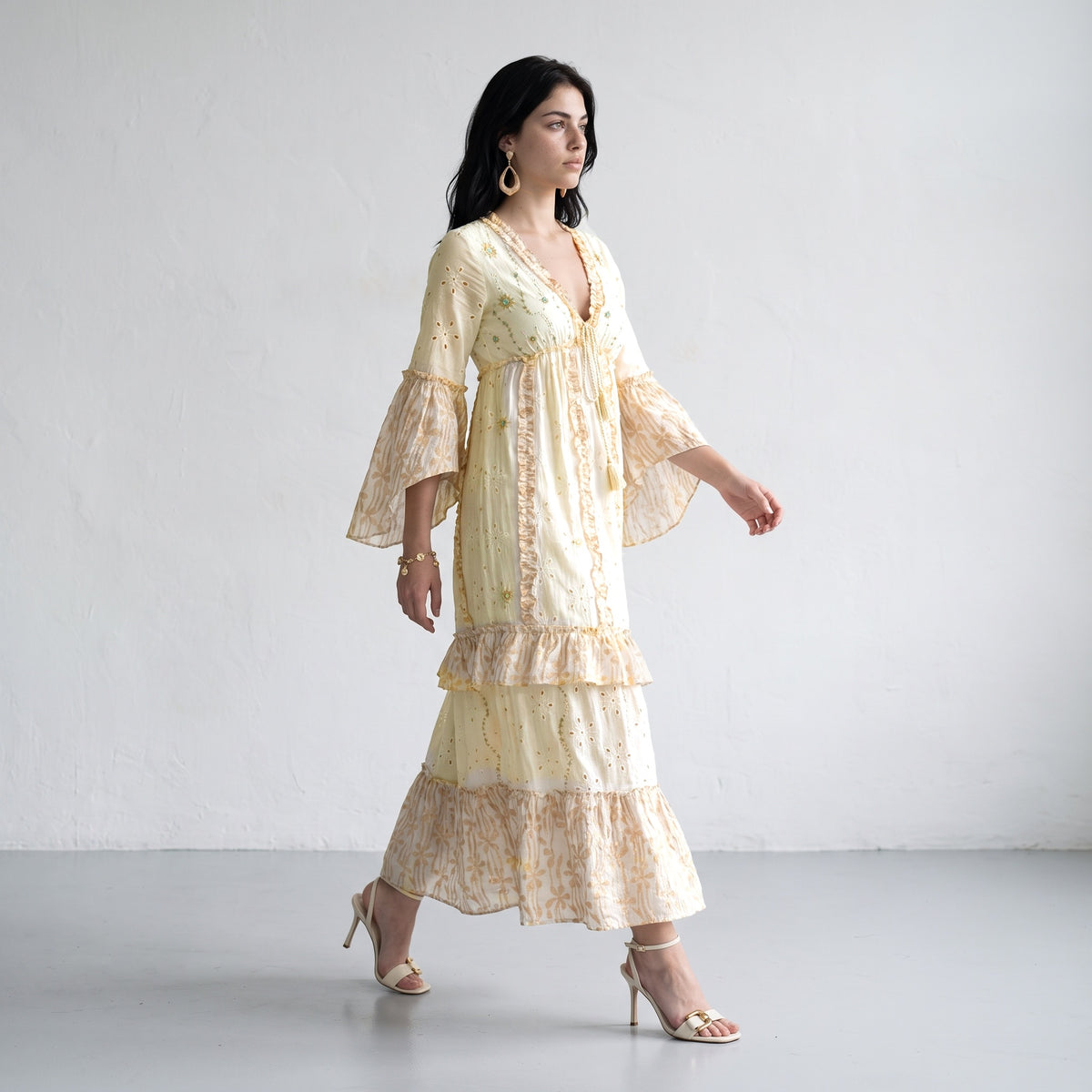 Sequined Serenity Maxi Dress