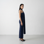 Shimmer Strapless Maxi Dress