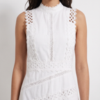 Sleeveless Lace Dress