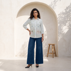 Statement Embroidery Shirt