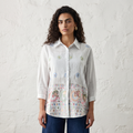 Statement Embroidery Shirt