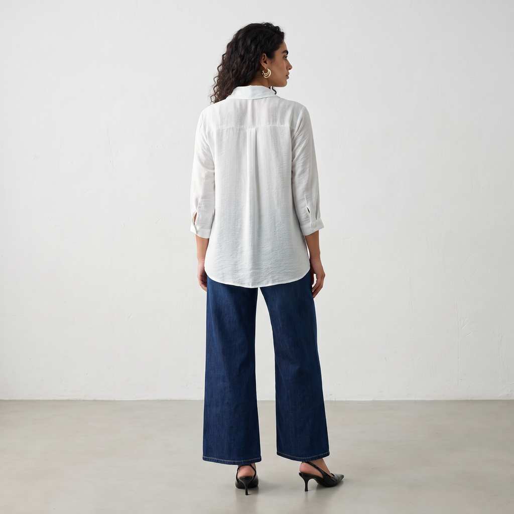 Statement Embroidery Shirt
