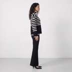 Striped Knitted Two Piece Set