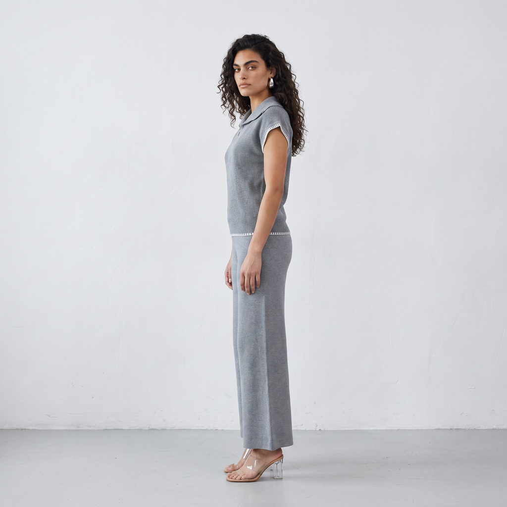 Threadline Knit Two-Piece Set
