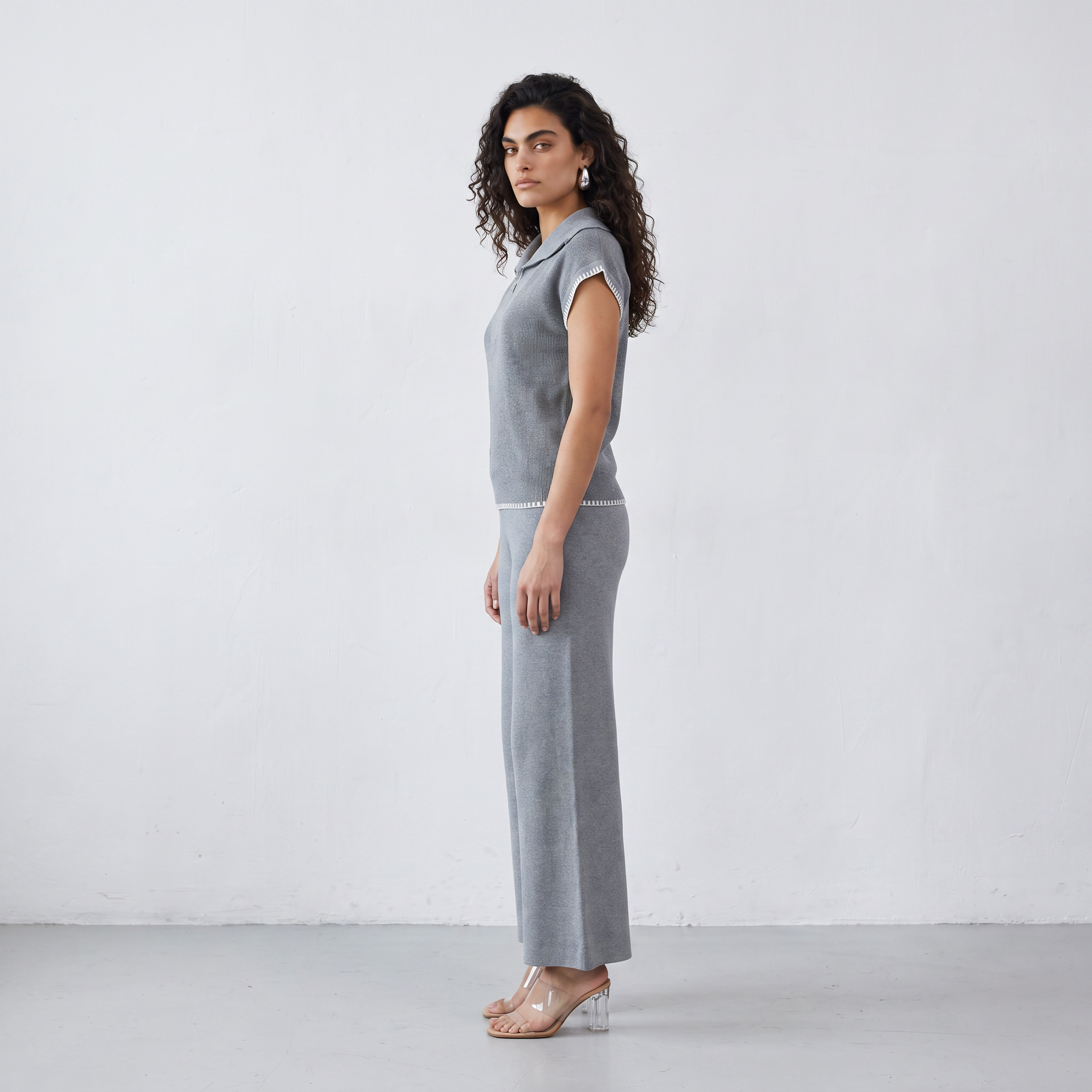Threadline Knit Two-Piece Set