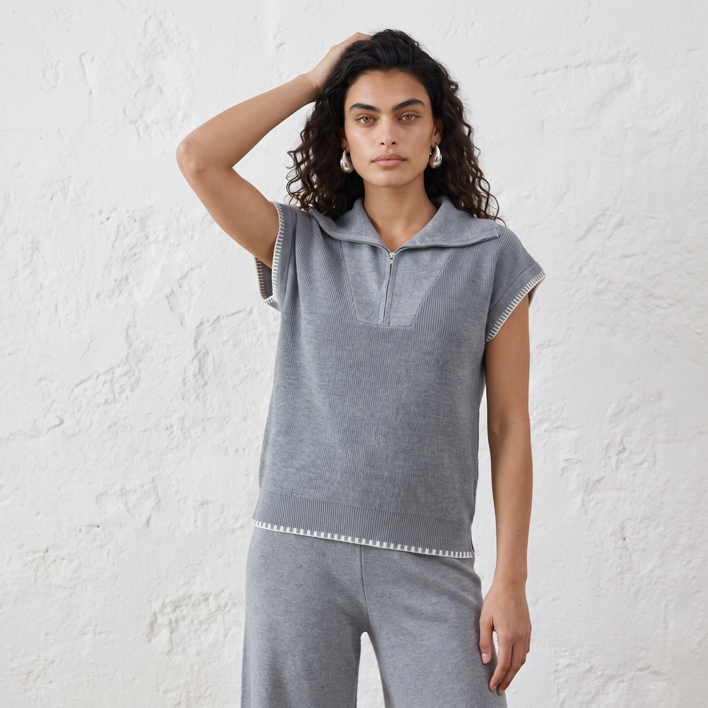 Threadline Knit Two-Piece Set