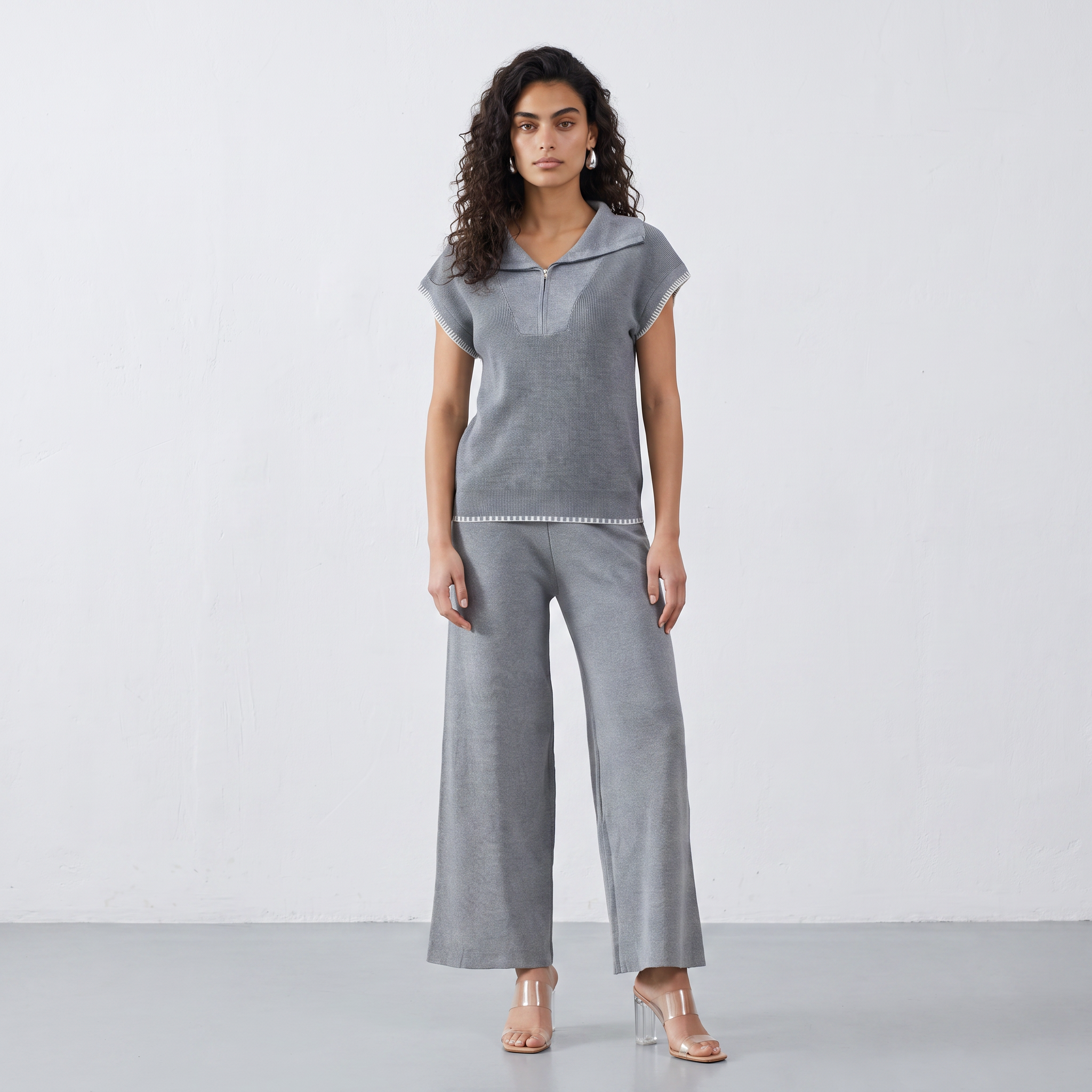 Threadline Knit Two-Piece Set